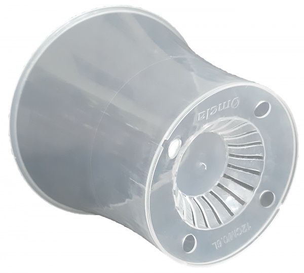 Горшок пластиковый Омела Орхидея 0,6 л круглый прозрачный 