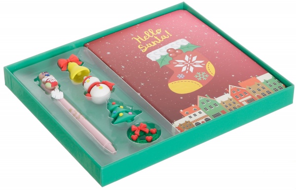 Набор канцелярский Новогодний ботинок 