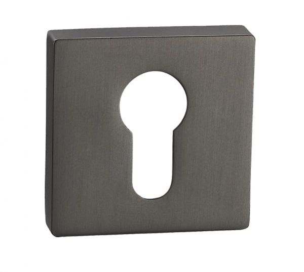  MVM Накладка на замок под цилиндр Е1 в цвете МА матовый антрацит PZ матовый антрацит