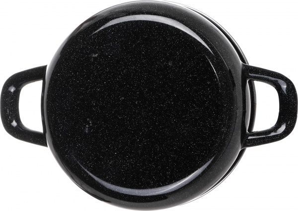 Кастрюля с крышкой Мрамор 1,5 л 2415112 Omelia