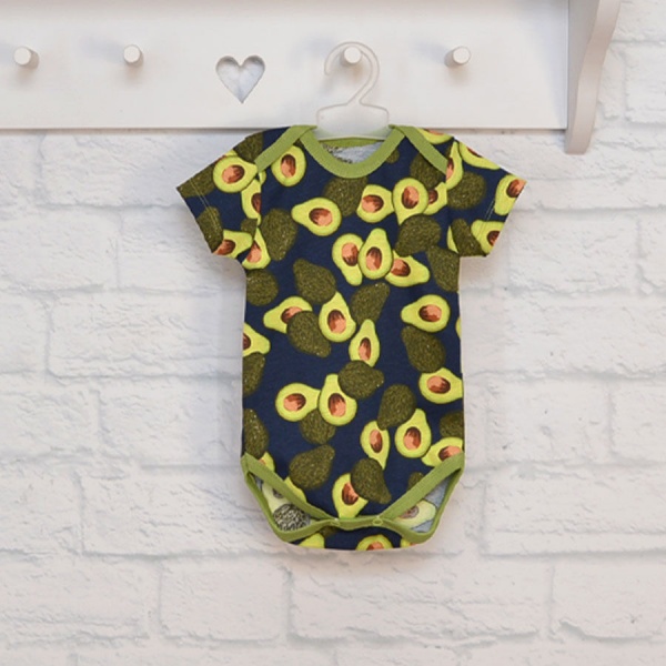 Боди детское унисекс Blanka Авокадо р.86 зеленый 12651 