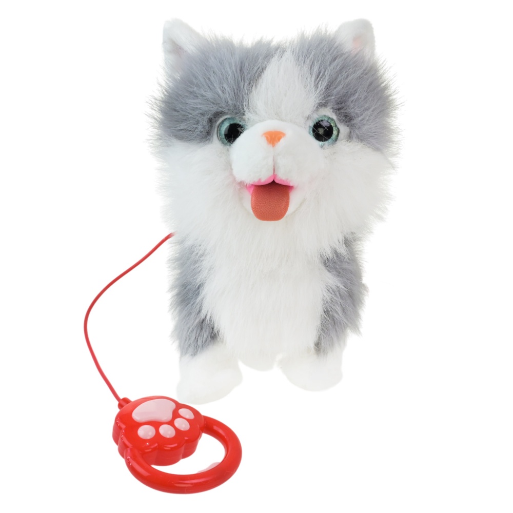 Іграшка м'яка інтерактивна Кращий друг Кішка на повідку BF2501