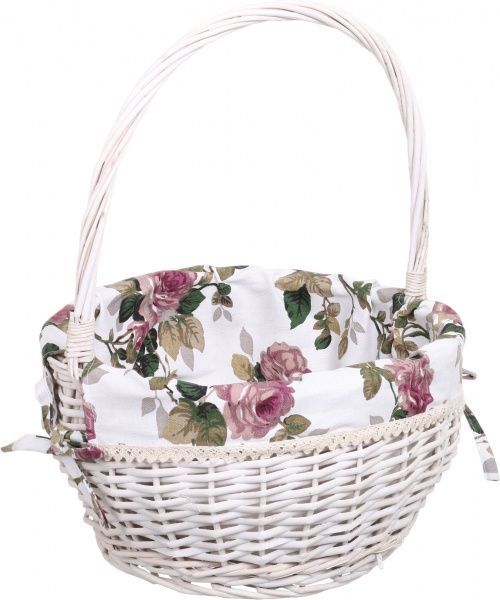 Кошик плетений з текстилем Tony Bridge Basket 35x19/45 см EP19-11F-1 