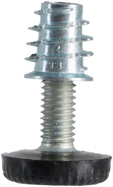 Меблева ніжка DC регулируемая М6 с муфтой 