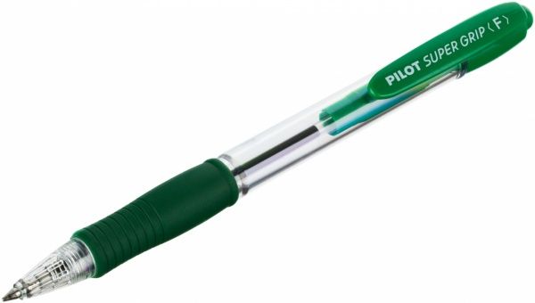 Ручка кулькова Pilot Super Grip BPGP-10R-F-G зелена 