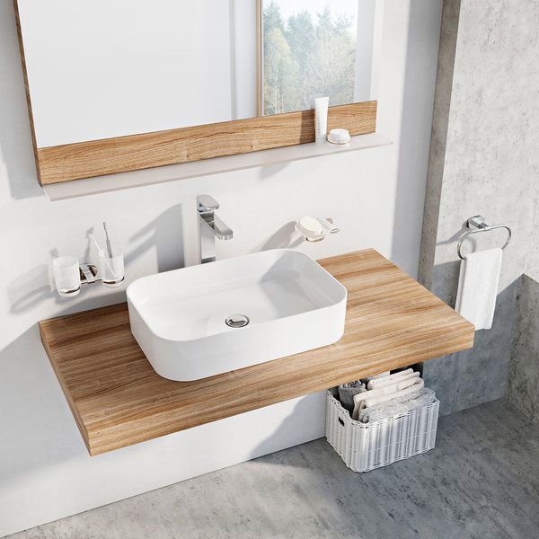 Умывальник Ravak Ceramic 550 R Slim White