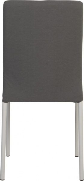 Стул обеденный Nowy Styl NIK WHITE (BOX-4) (CH) GD-50 белый молочный/темно-серый