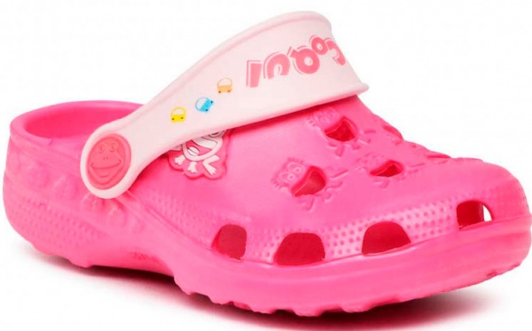 Сабо Coqui Lt. fuchsia/Pale pink 8701-100-3655 р.EUR 25/26 рожевий