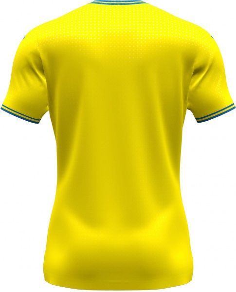 Футболка форми збірної України 2021 Joma FED. FUTBOL UCRANIA SHORT SLEEVE T-SHIRT AT102404A907 р. XL жовтий