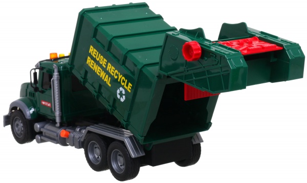 Іграшковий сміттєвоз Shantou інтерактивний 35х12х17 см зелений 666-53P