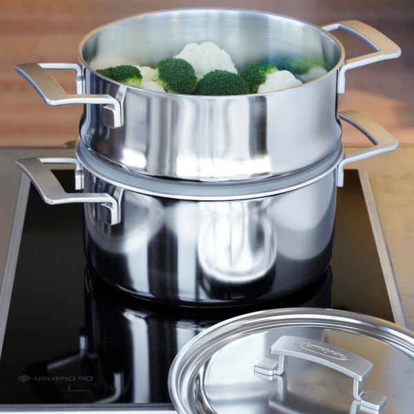 Каструля з кришкою 24 см., 5,2 л Silvinox Industry 5 40850-669-0 Demeyere