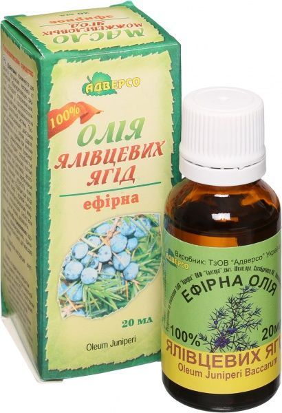 Эфирное масло Адверсо Ялівцевих ягід 20 мл 