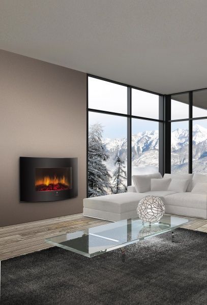 Камін електричний Electrolux EFP/W-1200URLS черный (НС-1052290)