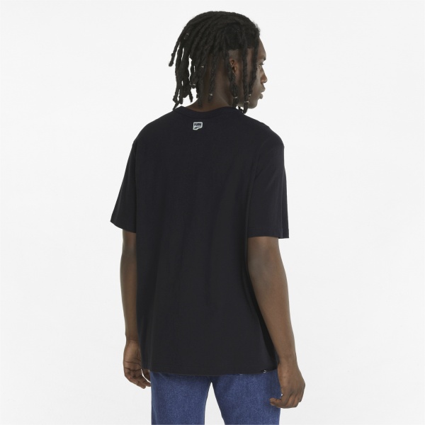 Футболка Puma Downtown Graphic Tee 53367301 р.XL черный