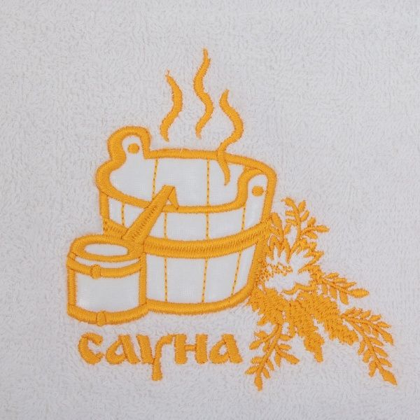 Сарафан для сауни р. XXL/XXXL білий 