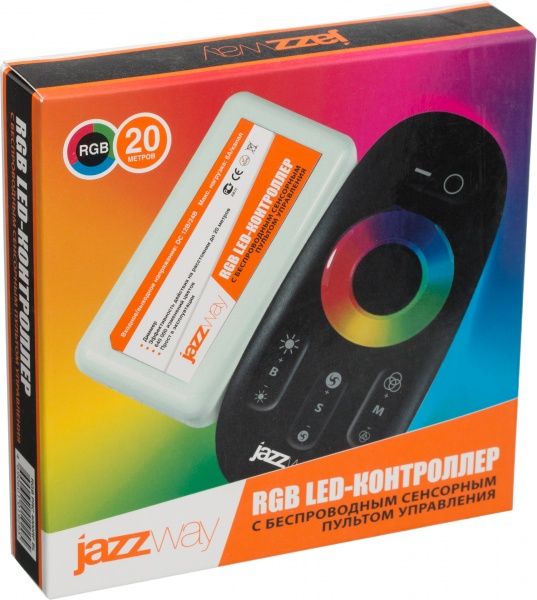 Контроллер JAZZway 1019295 RGB PRC-4000HF 12/24V 216/432Вт