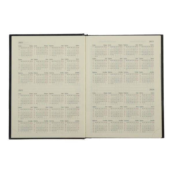 Дневник датированный Statut темно-синий Buromax Bravo A5 2021 BM.2176-18