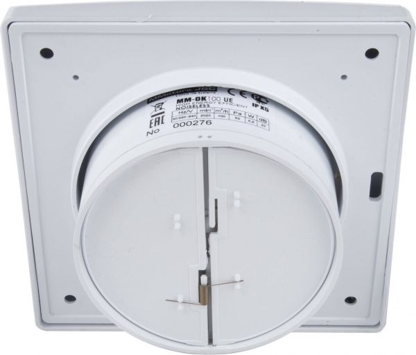 Вентилятор MMotors MM-OK 100 UE белый сверхтонкий