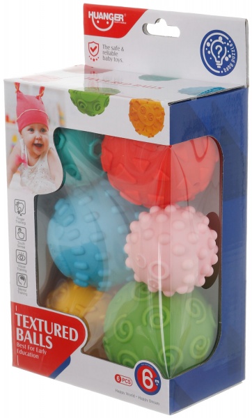 Игрушка для купания Hang Wing мячики 6 шт HW20001840