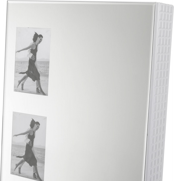 Напольное зеркало с секцией для хранения аксессуаров A3636 3600x12300 мм белый 