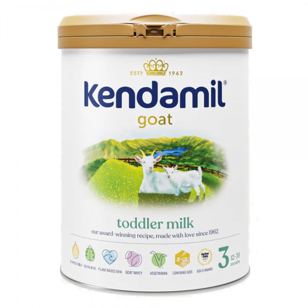 Суха молочна суміш Kendamil Goat 3 на козячому молоці 12-36 міс., 800 г (92000020)
