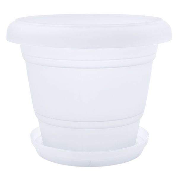 Горщик квітковий Алеана Лілія з підставкою 20.3x16.5 см колір в асортименті