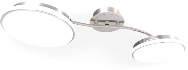 Люстра світлодіодна Victoria Lighting з пультом ДК 36 Вт хром Liora/PL2 