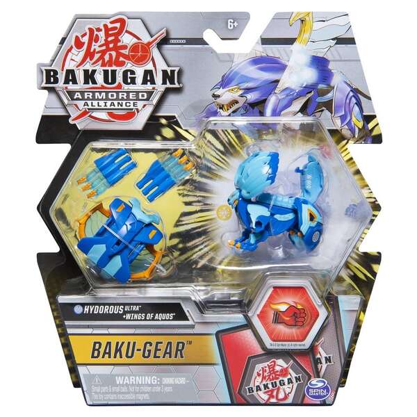 Фігурка колекційна Spin Master Bakugan.Armored Alliance: ультра бакуган зі зброєю та бронею в асортименті SM64443 