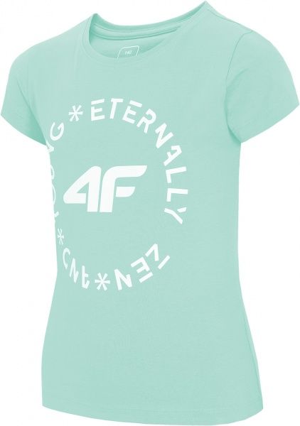 Футболка 4F HJL21-JTSD005B-47S р.122 м'ятний