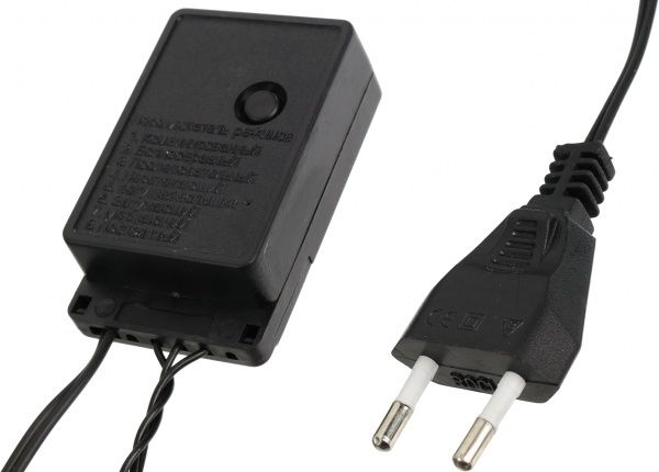 Электрогирлянда линейная внутренняя встроенный светодиод (LED) 48 ламп 2,4м Жемчужные шарики LDBL048G-10-C 