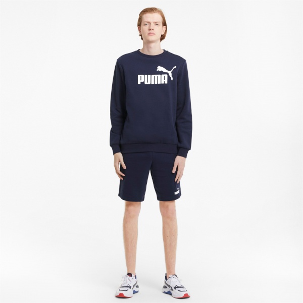 Джемпер Puma ESS Big Logo Crew 58667806 р. 3XL синий