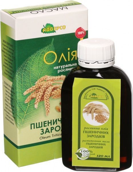 Натуральное масло Адверсо Пшеничних зародків 120 мл 