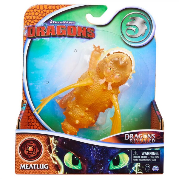 Фігурка колекційна Spin Master «Як приборкати дракона 3»: Сарделька 2021 з механічною функцією (18 см) SM66620/4844 