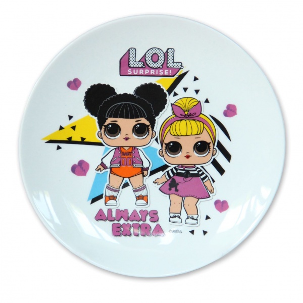 Набор детской посуды Totally awesome 3 предмета L.O.L. SURPRISE!