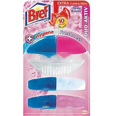 Гигиенический блок для унитаза Bref Duo-Aktiv Карибские чувства 3х60 мл