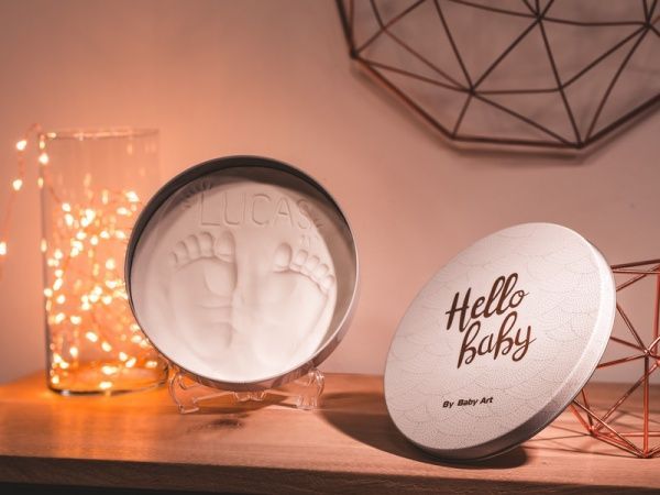 Набор для изготовления отпечатка Baby Art Магическая коробочка золотая 3601094100