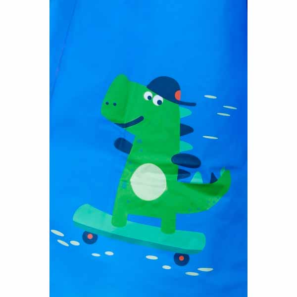 Дождевик для мальчика Susino Динозавры р.120 голубой RP213 XL (120-135)