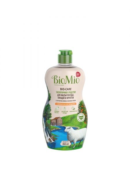 Средство для ручного мытья посуды BioMio BIO-CARE Мандарин 0,45л