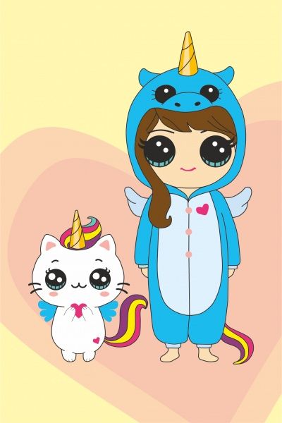 Раскраска по контурам Пижамная вечеринка 20х30 см Rosa Kids 