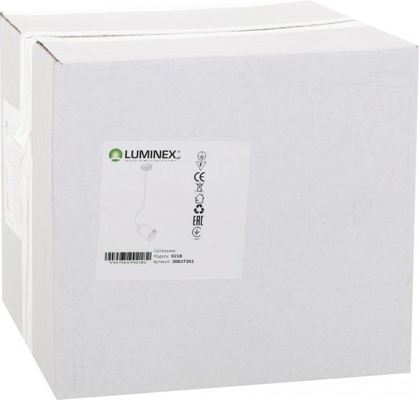 Підвіс Luminex Alvi 1xE27 білий 9218 