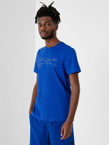 Футболка 4F D4L21-TSM226-33S р.S синий