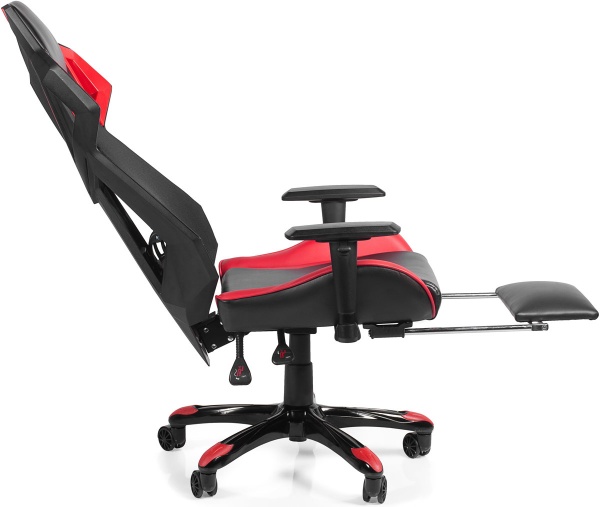 Крісло Barsky Game Mesh BGM-03 чорно-червоний 