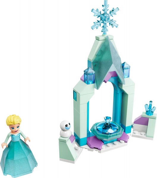 Конструктор LEGO Disney Princess Двор замка Эльзы 43199