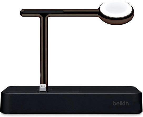 Док-станція Belkin Charge Dock iWatch + iPhone black (F8J183vfBLK) 