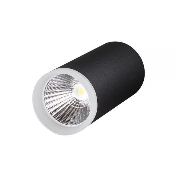 Светильник светодиодный Светкомплект LED накладной DL-160 ACR COB BK 12 Вт 4000 К черный 