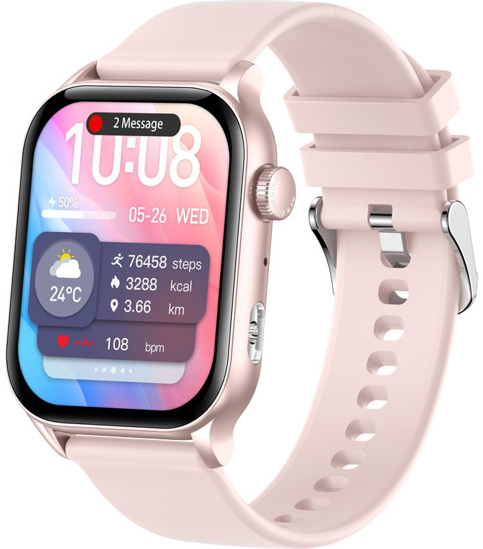 Смарт-годинник Gelius GP-SW015 Amazwatch Light pink (00000101273)