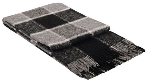 Плед н/вовняний Кельн 7/Perla 130x180 см сірий Vladi