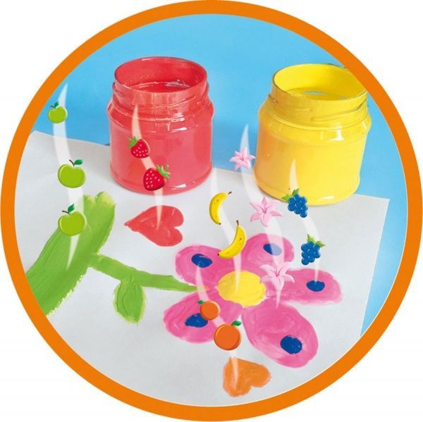 Набор гуашевых красок SES Арома 6 цветов с ароматом 00334S