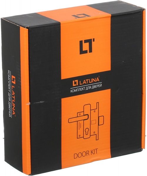 Замок врезной с ручками Blazer MACC PZWC 62 мм матовая бронза