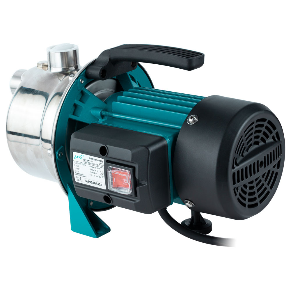 Насос відцентровий LEO 0.6кВт Hmax 35 м Qmax 50 л/мин нерж 775311